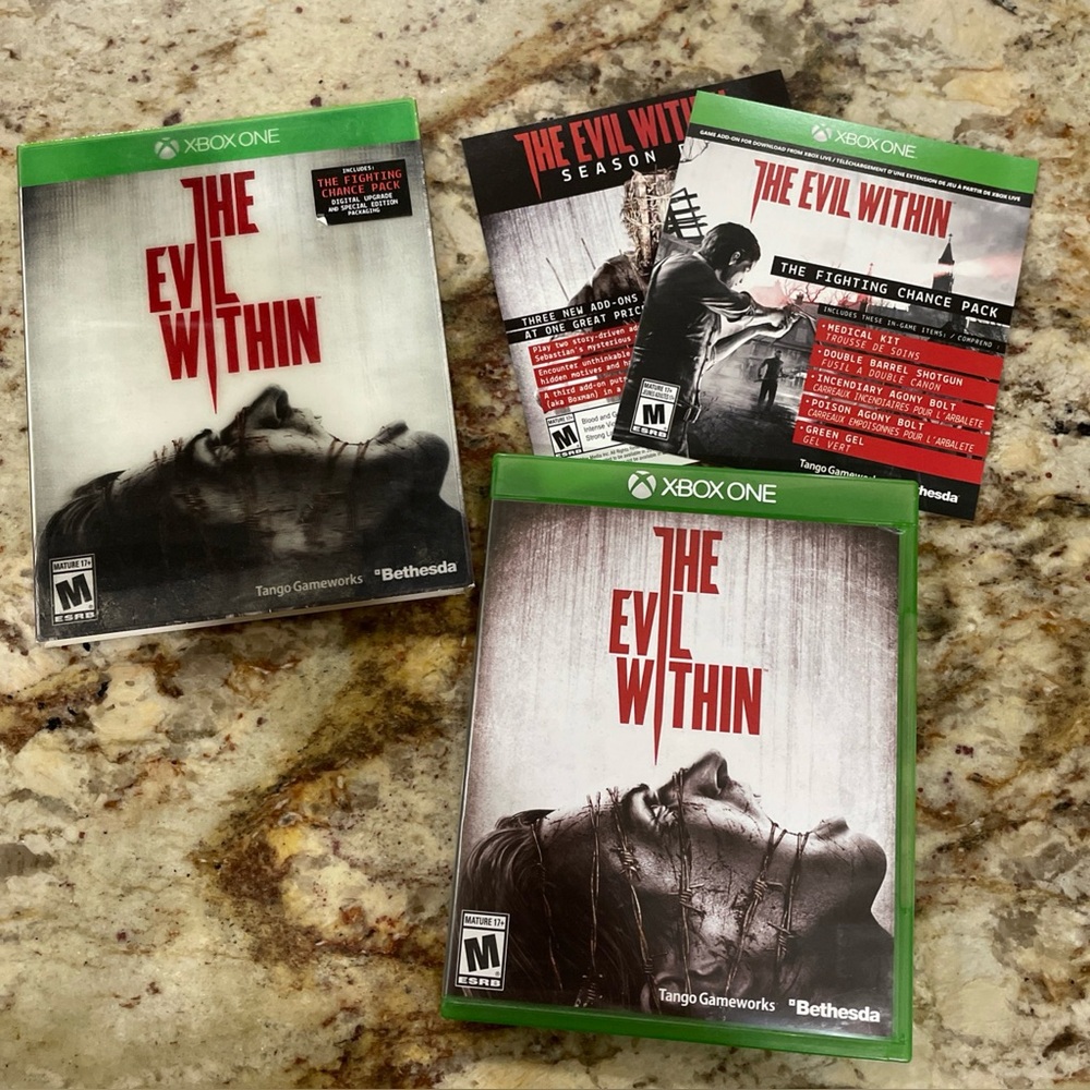 Evil Within (Microsoft Xbox One, 2014) Fighting Chance Special Edition Tested